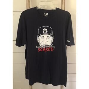 Aaron Judge New York Yankees Baseball Should Be Scared Shirt New Era Size L